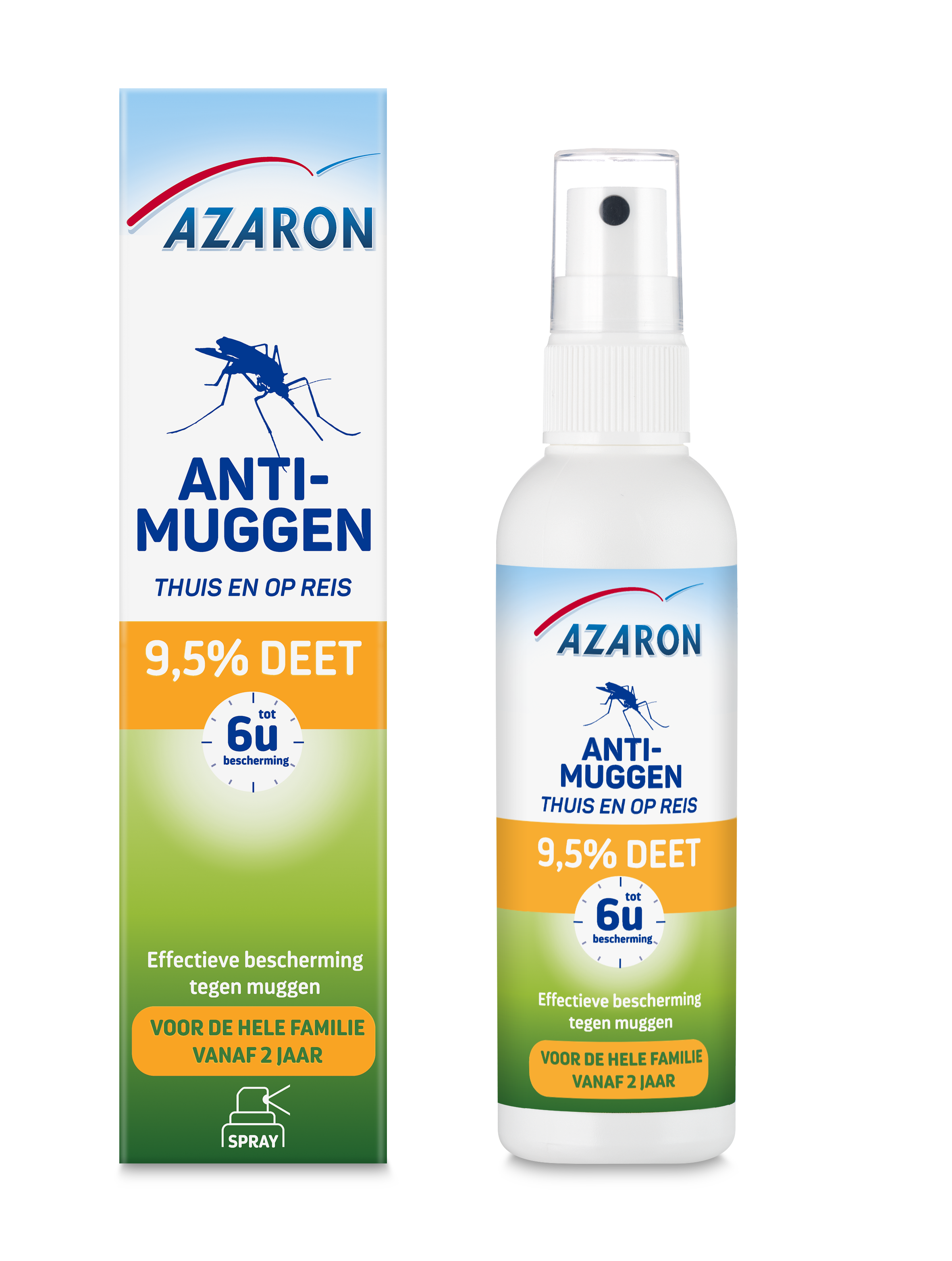 Azaron Anti-Muggen 9,5% DEET Spray<sup>3</sup>