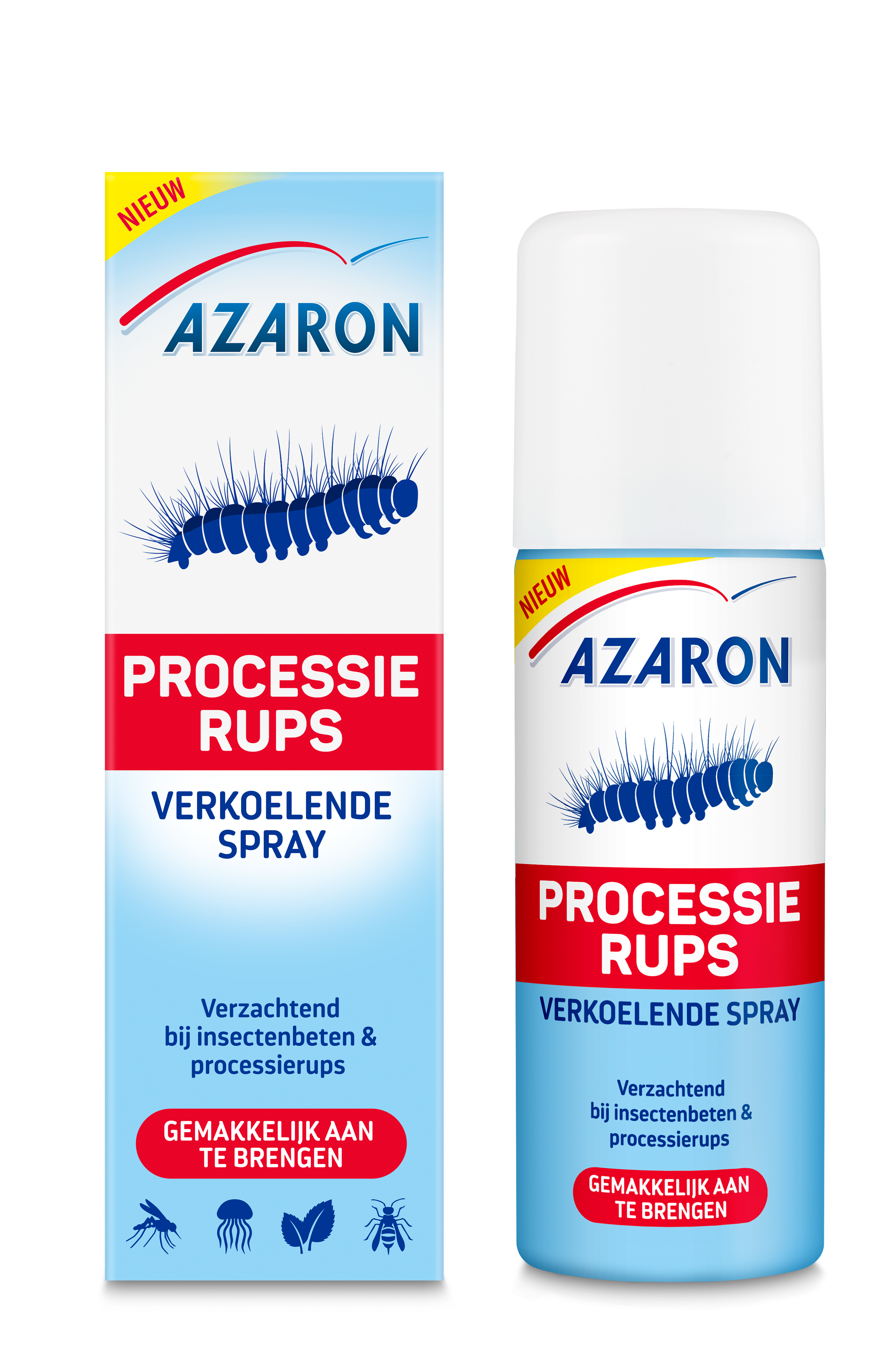 Azaron Processierups Verkoelende Spray